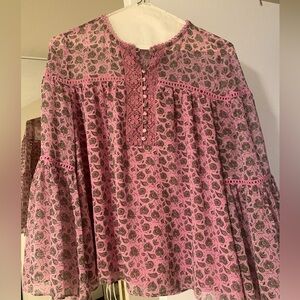 Rebecca Minkoff XXS floral blouse